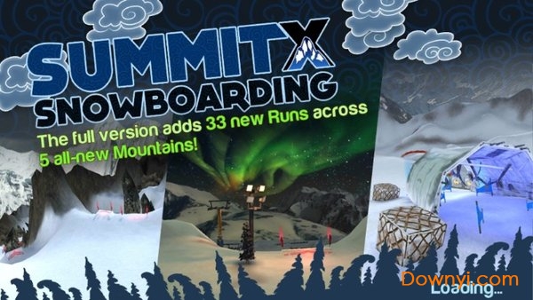 滑雪无极限内购修改版(summitx) 游戏截图